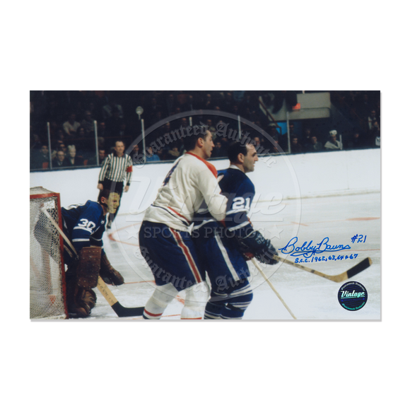 Bobby Baun Toronto Maple Leafs 12x8 Autographed Photo