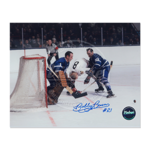 Bobby Baun Toronto Maple Leafs 10x8 Autographed Photo