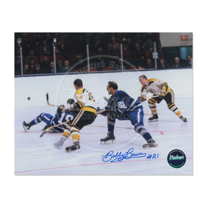 Bobby Baun Toronto Maple Leafs 10x8 Autographed Photo