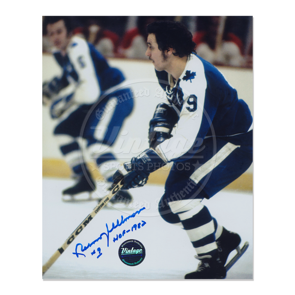 Norm Ullman Toronto Maple Leafs 11x14 Autographed Photo