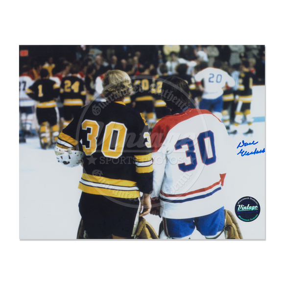 Dave Elenbaas Montreal Canadiens Oct 25th 1975 10X8 Autographed Photo