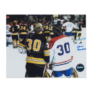 Dave Elenbaas Montreal Canadiens Oct 25th 1975 14X11 Autographed Photo