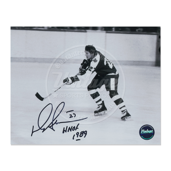 Darryl Sittler Toronto Maple Leafs 10x8 Autographed Photo