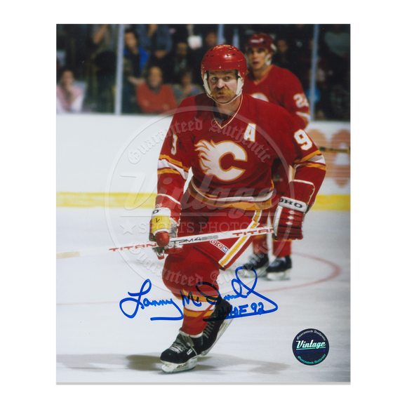 Lanny McDonald Calgary Flames 8x10 Autograph Photo