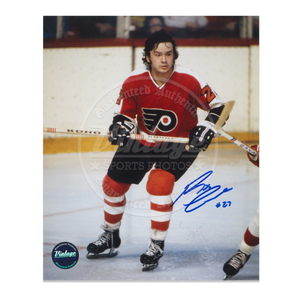 Reggie Leach Philadelphia Flyers 8x10 Autographed Photo