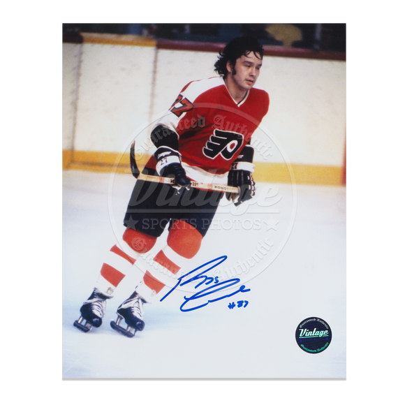 Reggie Leach Philadelphia Flyers 11X14 Autographed Photo Included Inscription - 