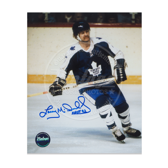 Lanny McDonald Toronto Maple Leafs 8x10 Autograph Photo