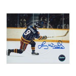 Lanny McDonald Colorado Avalanche 10x8 Autograph Photo