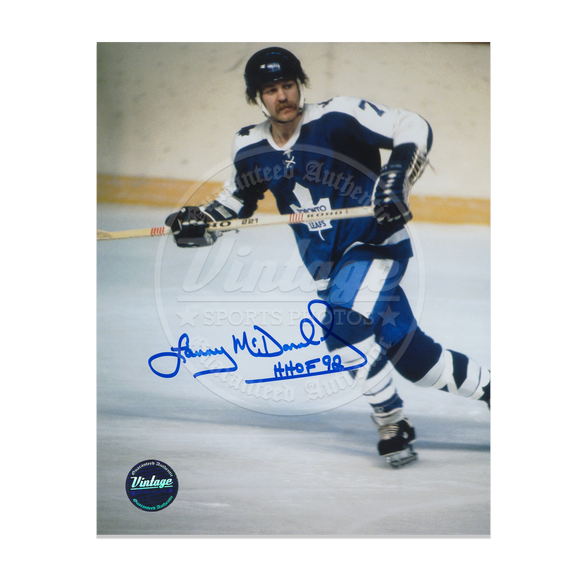 Lanny McDonald Toronto Maple Leafs 8x10 Autograph Photo