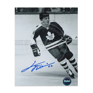 Dave Tiger Williams Toronto Maple Leafs 11X14 Autographed Photo